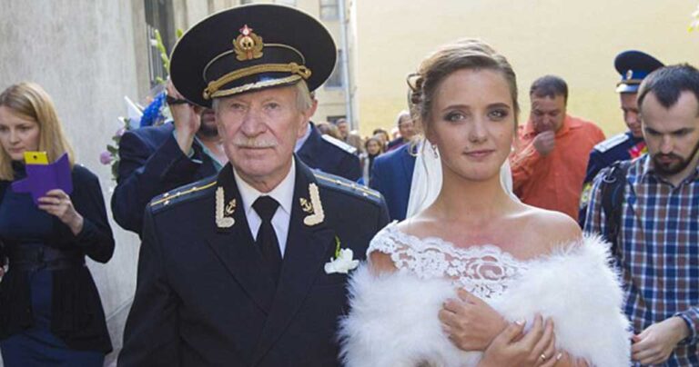 Διάσημος 84χρονος Ρώσος ηθοποιός που παντρεύτηκε κατά 60 χρόνια νεότερη γυναίκα!