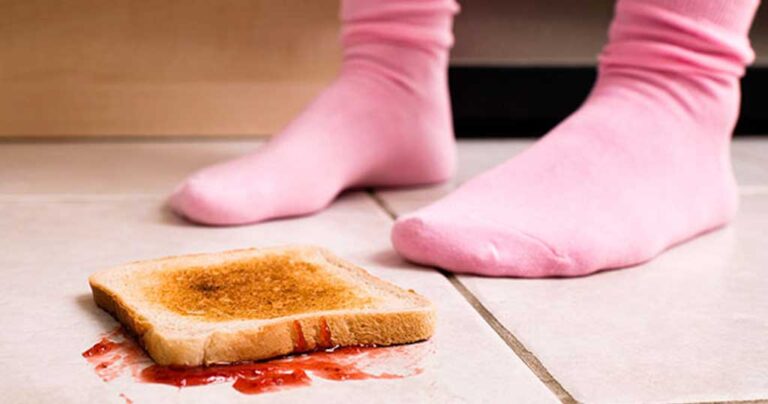 Ισχύει ο κανόνας των πέντε δευτερολέπτων; Σε πόση ώρα μπορούμε να φάμε κάτι που μας έπεσε κάτω.