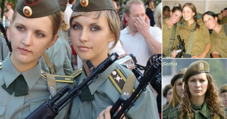 Γυναίκες στο Στρατό από όλες τις χώρες. Ανάμεσά τους και μία Ελληνίδα!