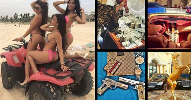 Οι βαρόνοι των ναρκωτικών διαφημίζουν την εξωφρενική τους ζωή στα κοινωνικά δίκτυα.