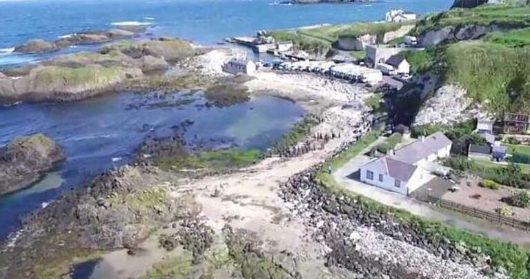 Ιπτάμενη κάμερα καταγράφει σκηνές από το νέο Game of Thrones στην Βόρεια Ιρλανδία!