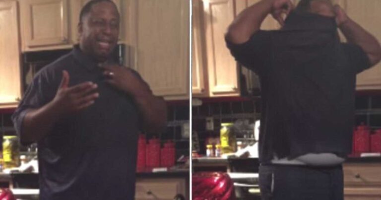 Ο άντρας της “τα χάνει” κυριολεκτικά όταν μαθαίνει ότι θα κάνουν παιδί μετά από 17 χρόνια προσπάθειας!