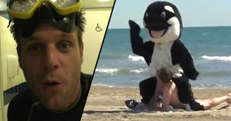 Φαρσέρ ντύθηκαν φάλαινες και δελφίνια για να δείξουν πόσο άσχημο είναι το θέαμα στα θαλάσσια πάρκα