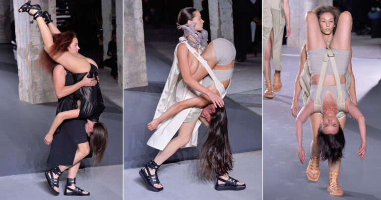 Μοντέλα παρέλασαν σε στάση 69 και με τα γεννητικά τους όργανα εκτεθειμένα!