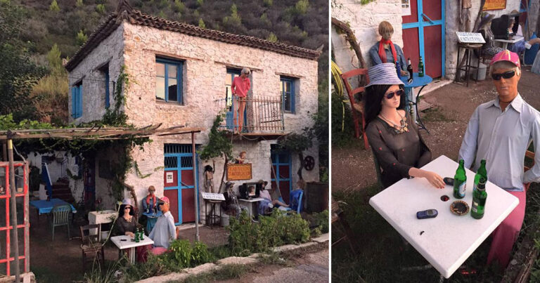 Ένα χωριό 2 ώρες από την Πάτρα στο οποίο “ζουν” κούκλες!