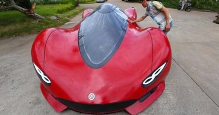 27χρονος Κινέζος μηχανικός κατασκεύασε το δικό του supercar!