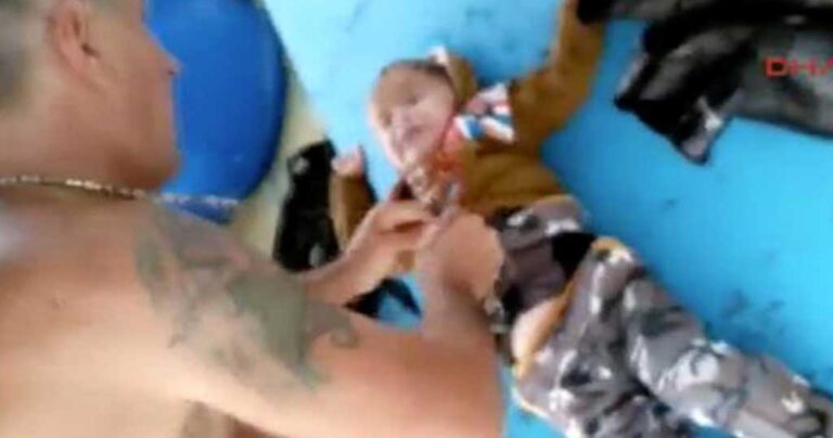 Η επεισοδιακή διάσωση βρέφους από Τούρκους ψαράδες στο Αιγαίο