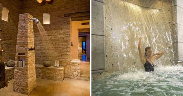 18 απίστευτα μπάνια που θα τα ερωτευτείτε. Ειδικά η φυσική ντουζιέρα είναι μοναδική!