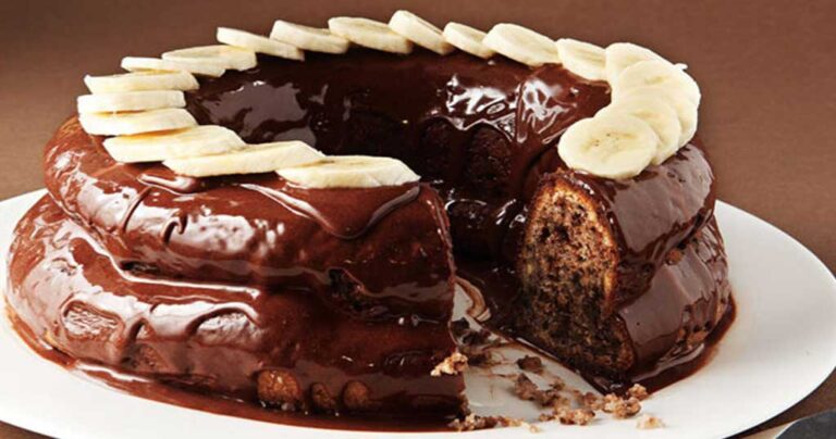 Συνταγή για σοκολατένιο μπανάνα κέικ!
