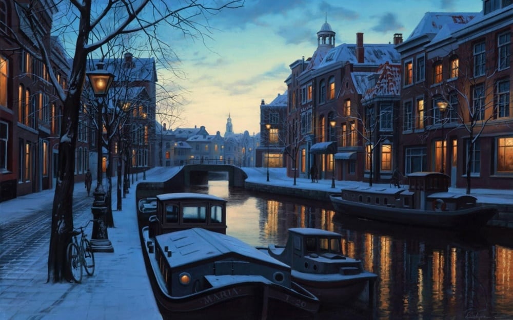 2639610-R3L8T8D-1000-eugene_lushpin_painting_amsterdam_twilight_1920x1200_hd-wallpaper-346741