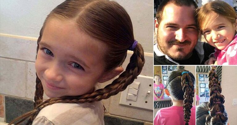 Ανύπαντρος μπαμπάς μαθαίνει να φτιάχνει τα μαλλιά της κόρης του και το διδάσκει και σε άλλους μπαμπάδες!