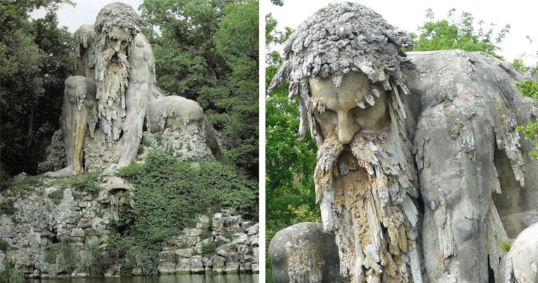 “Colossus”, το γιγαντιαίο άγαλμα στην Φλωρεντία,που κρύβει μέσα του τεράστια δωμάτια.