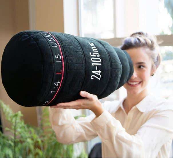 Camera Lens Pillow