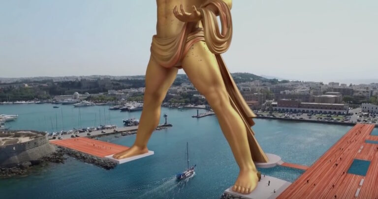 Ξαναστήνουν τον Κολοσσό της Ρόδου, ύψους 150 μέτρων!