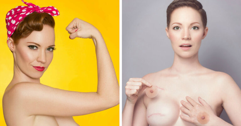 Γυναίκα βρήκε τον πιο δημιουργικό τρόπο να αντιμετωπίσει τον καρκίνο του μαστού.