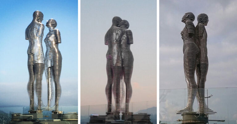 Αυτό το άγαλμα συμβολίζει μια τραγική ιστορία αγάπης