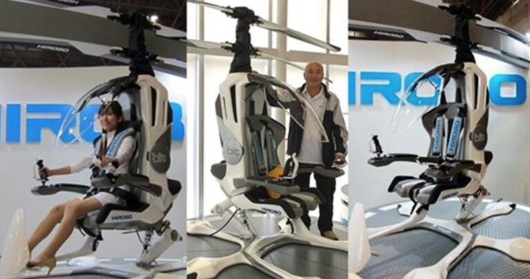 Ξεχάστε τα ιπτάμενα αυτοκίνητα. Το μονοθέσιο ελικόπτερο είναι το μέλλον!