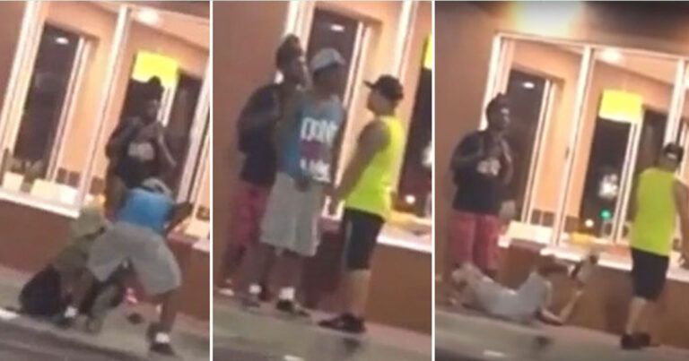 Τα έβαλε με έναν άμοιρο άστεγο χωρίς λόγο το κάρμα τον εκδικήθηκε