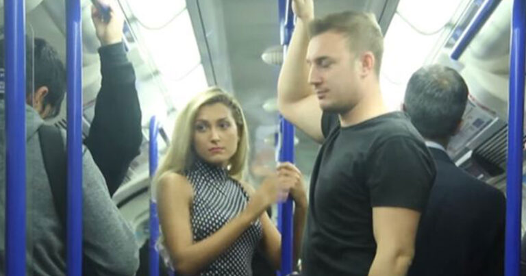 Κοινωνικό πείραμα: Tι θα συμβαίνει όταν ένας άνδρας «παρενοχλήσει» μια γυναίκα στο μετρό;