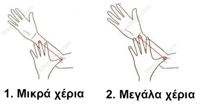 Τα χέρια σας λένε πολλά για την προσωπικότητα σας