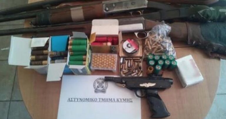 Χειροπέδες σε 57χρονο που πυροβόλησε και τραυμάτισε σκύλο στην Κύμη