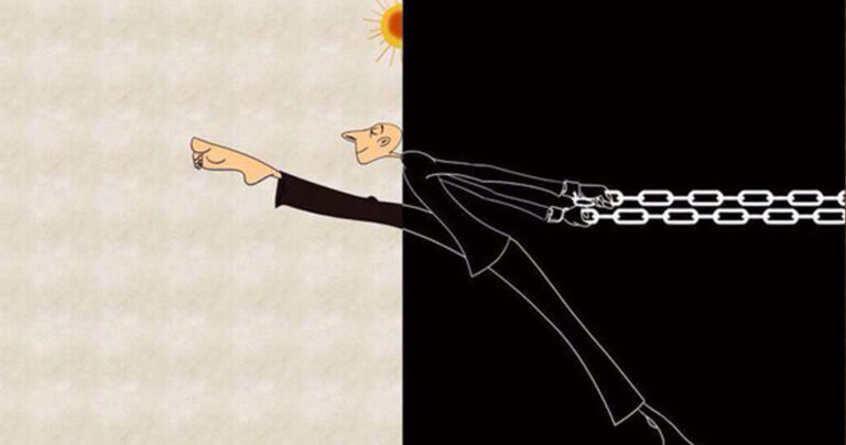 20 βαθυστόχαστα σκίτσα ενός πρόσφυγα που περιμένει το άσυλο