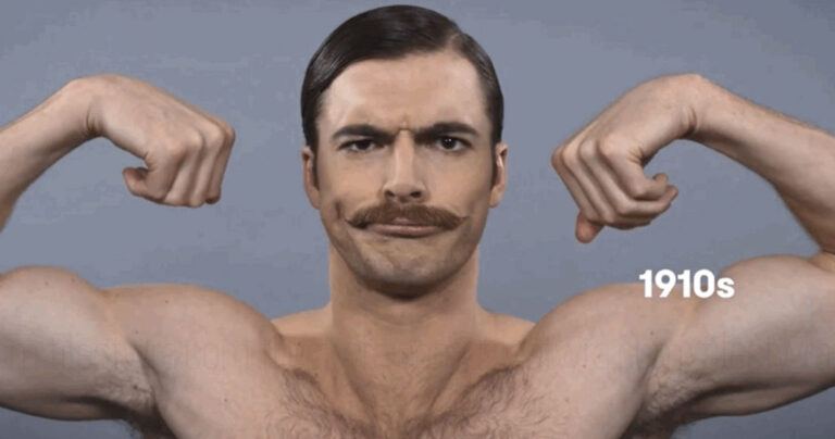 Τα ανδρικά πρότυπα ομορφιάς τα τελευταία 100 χρόνια.