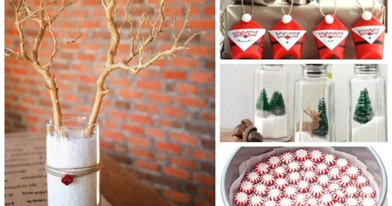 20 πρωτότυπες ιδέες για χειροποίητα και οικονομικά χριστουγεννιάτικα στολίδια