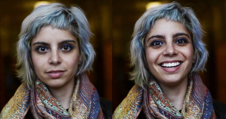 Μαθήτρια καταγράφει τις αντιδράσεις των ανθρώπων όταν τους λέει πως είναι όμορφοι