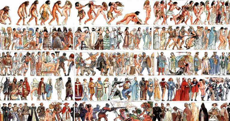 40 σκίτσα με νόημα που δείχνουν την ανθρώπινη εξέλιξη.