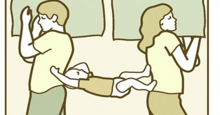 10 φωτογραφίες που αποδεικνύουν ότι ο ύπνος με το μωρό στο ίδιο κρεβάτι δεν είναι εύκολος.