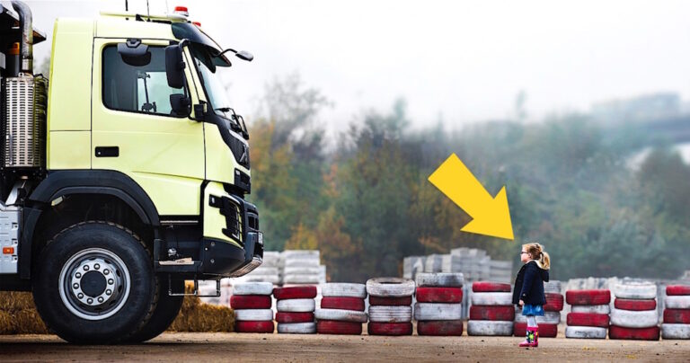 Έβαλαν 4χρονο να κάνει τεστ ντράιβ σε… φορτηγό!