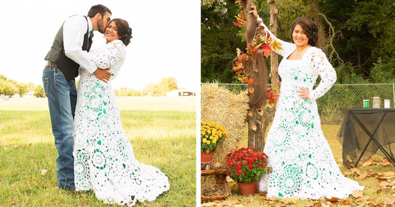 Μέλλουσα νύφη φτιάχνει επί 8 μήνες το δικό της νυφικό αξίας… 60 ευρώ!