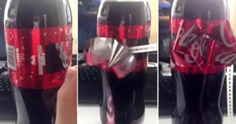 Το χριστουγεννιάτικο μπουκάλι της Coca Cola κρύβει μια απίθανη έκπληξη!