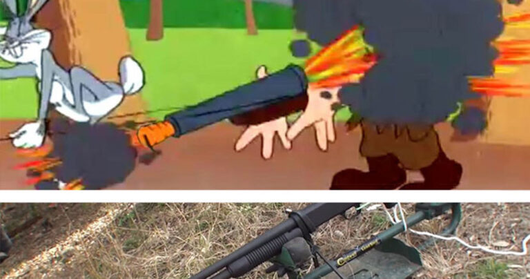 Tι θα συμβεί αν πυροβολήσει κάποιος με καραμπίνα που είναι βουλωμένη με καρότο;