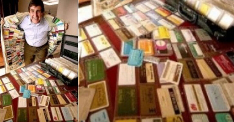 Ο άνθρωπος με τις 1.497 πιστωτικές κάρτες που μπορεί να ξοδεύει ένα αστρονομικό ποσό!