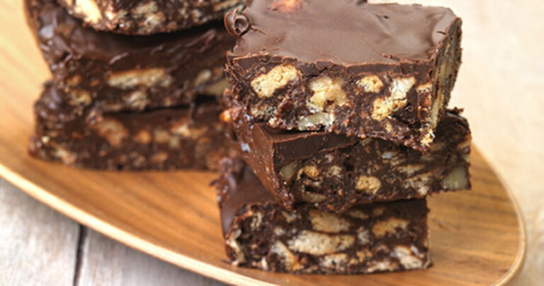 Σοκολατένιο μωσαϊκό σε 10 λεπτά, από την Αργυρώ