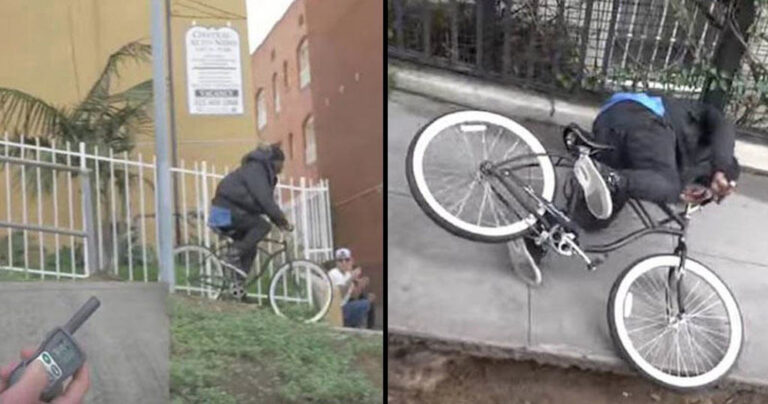 Φαρσέρ παίρνουν εκδίκηση από κλέφτες ποδηλάτων με τον πιο πονηρό τρόπο!