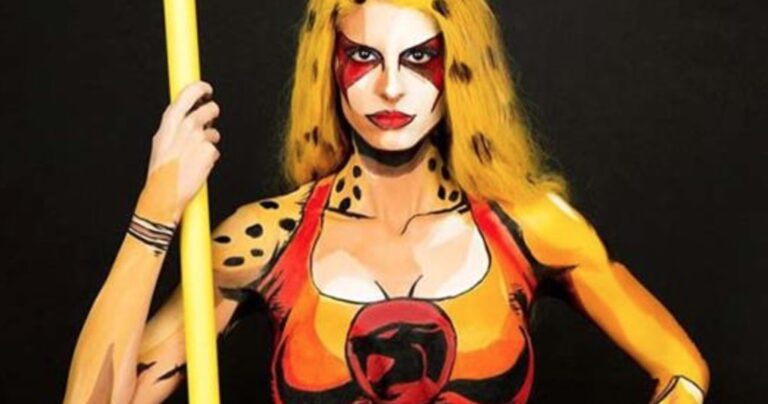 Σούπερ ήρωες με body painting! Δείτε τις εντυπωσιακές μεταμορφώσεις!