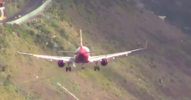 Τρομακτικές προσγειώσεις σε ένα από τα πιο δύσκολα αεροδρόμια της Ευρώπης!