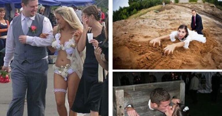 14 αστείες φωτογραφίες γάμων που μοιράζουν άφθονο γέλιο!