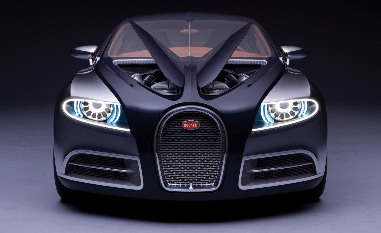 Bugatti 16 C Galibier concept hood