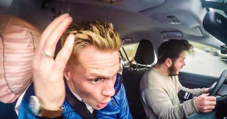 Τροχαίο καταγράφηκε σε κάμερες που ήταν τοποθετημένες στο εσωτερικό του αυτοκινήτου