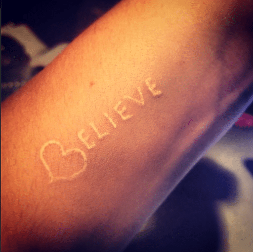 believe-white-ink-tattoo-on-forearm-for-girls
