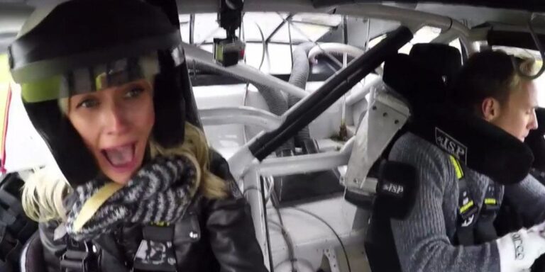 Πρώην οδηγός F1 φοβίζει μια ξανθιά κάνοντας της… «Ντόνατς!»