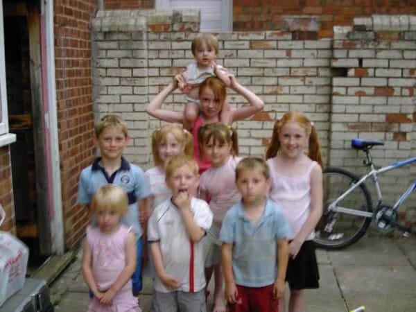 PIC FROM CATERS NEWS - (PICTURED: Athena middle yellow bobbles and her brother and sisters) - A 12-year-old girl who died following a battle with cancer left a heart-wrenching secret message hidden on the back of her mirror. Athena Orchard, died last Wednesday (May 28) after losing her fight with the terminal disease. Just days after her death, Athenas dad Dean was stunned to discover a giant heartfelt note written in marker pen on the back of his daughters mirror. The message was written after Athena was diagnosed with cancer - which she discovered after finding a tiny lump on her head in December last year. Before she died, she penned the lengthy message which remained undiscovered until days after her death. SEE CATERS COPY.