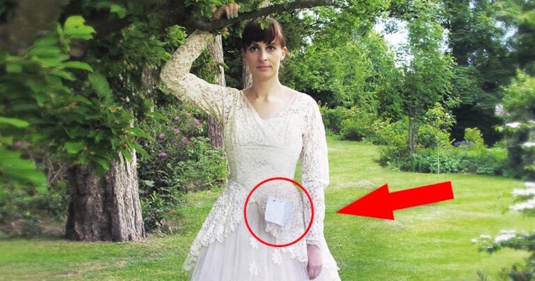 Δώρισε το νυφικό της συζύγου του για φιλανθρωπικό σκοπό μαζί με ένα μυστικό