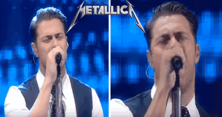 Ο Χρήστος Χολίδης τραγουδάει το Nothing Else Matters των Metallica.