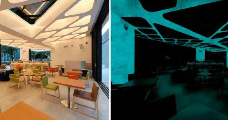 Έρχεται το φωσφορίζον τσιμέντο και θα αλλάξει τελείως τον τρόπο με τον οποίο φωτίζονται οι πόλεις.