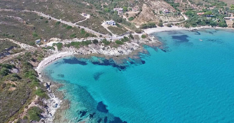 Οι Τιρκουάζ Παραλίες στους Αγίους Αποστόλους Ευβοίας από ψηλά!